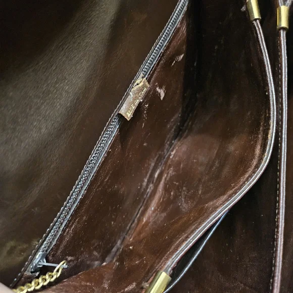 Authentic vintage Celine brown box  shoulder bag - Picture 14 of 16